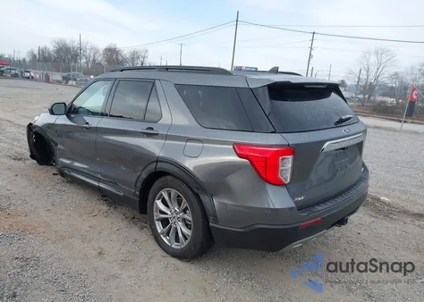 2022 Ford Explorer Xlt из США, поврежденный, VIN 1FMSK8DH1NGB44233